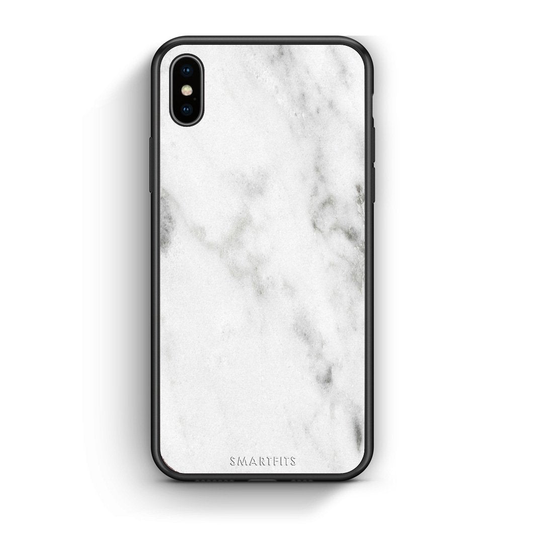 2 - iphone xs max White marble case, cover, bumper
