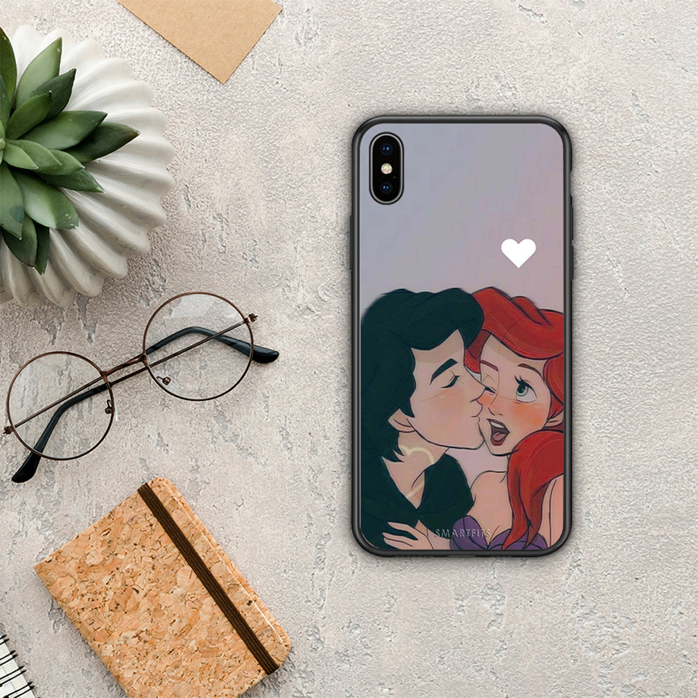 Mermaid Couple - iPhone X / Xs case