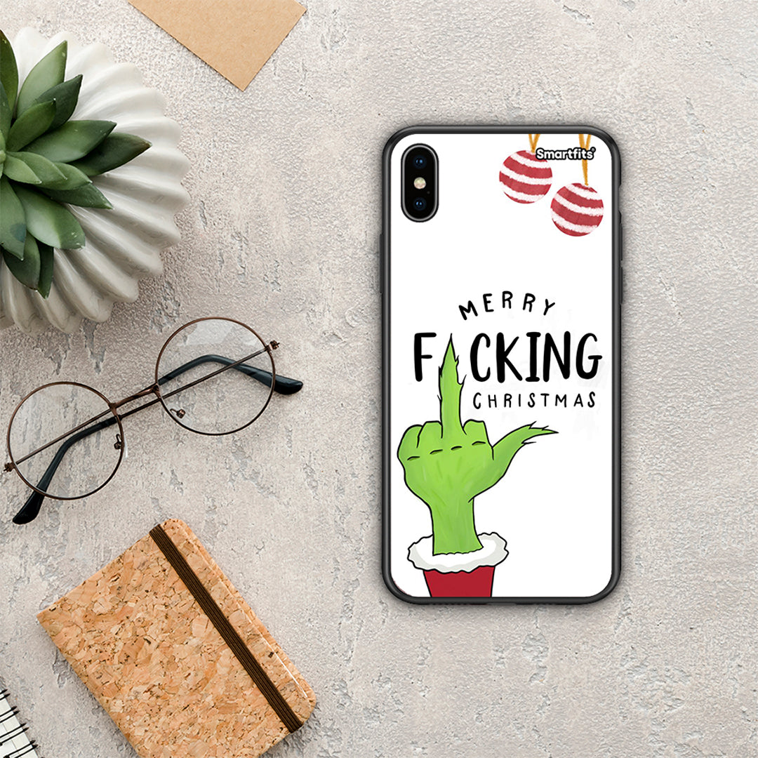 Merry F Xmas - iPhone X / XS case