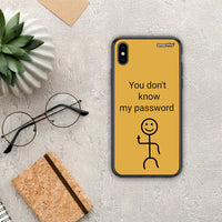 Thumbnail for My Password - iPhone X / XS case