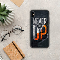 Thumbnail for Never Give Up - iPhone X / Xs case