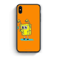 Thumbnail for iphone xs max No Money 2 Θήκη Αγίου Βαλεντίνου από τη Smartfits με σχέδιο στο πίσω μέρος και μαύρο περίβλημα | Smartphone case with colorful back and black bezels by Smartfits