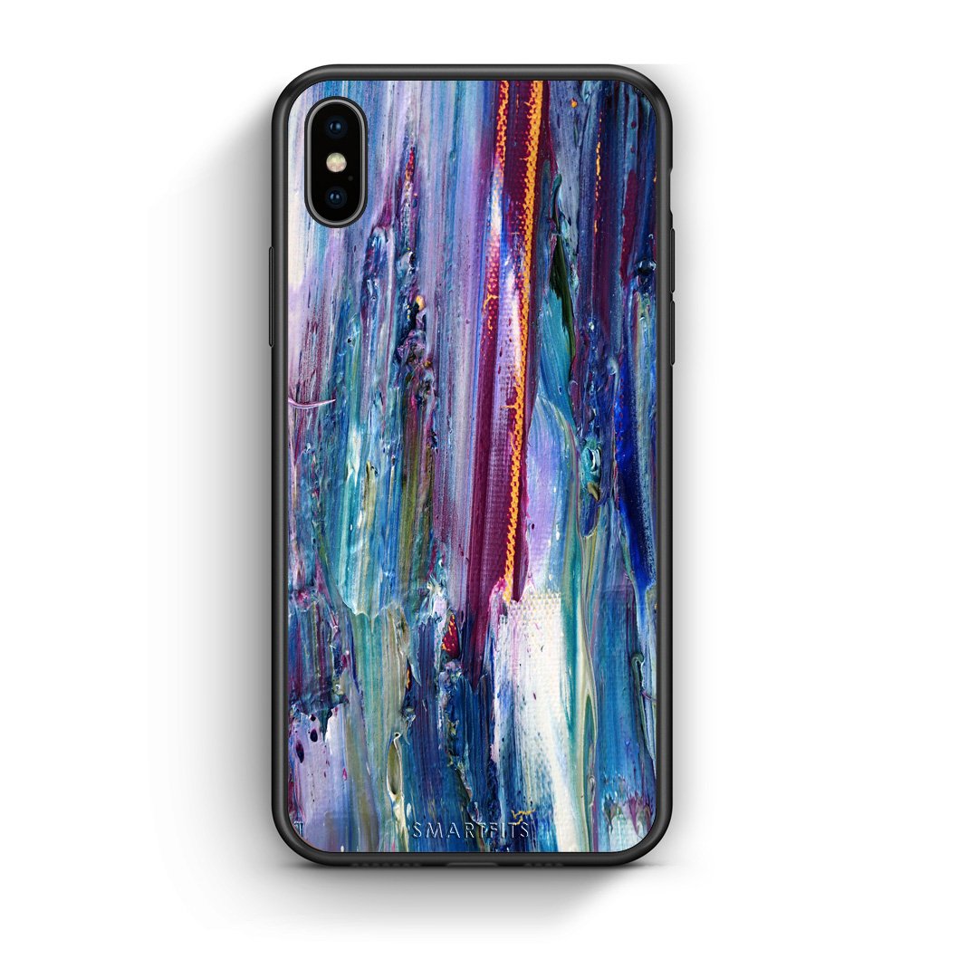 99 - iphone xs max Paint Winter case, cover, bumper