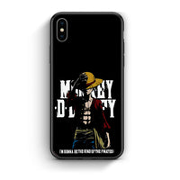 Thumbnail for iphone xs max Pirate King θήκη από τη Smartfits με σχέδιο στο πίσω μέρος και μαύρο περίβλημα | Smartphone case with colorful back and black bezels by Smartfits