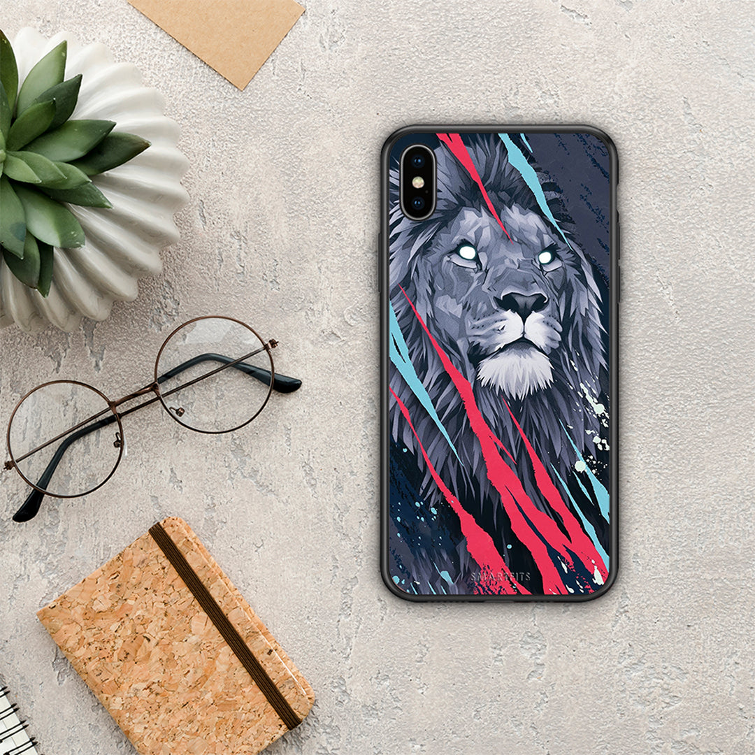 Popart Lion Designer - iPhone X / XS case