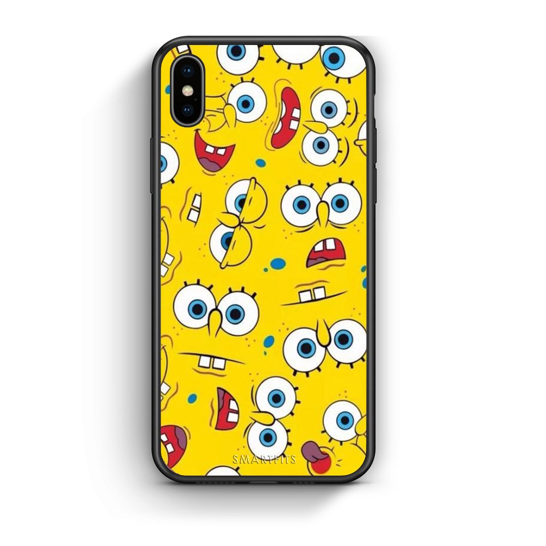 4 - iphone xs max Sponge PopArt case, cover, bumper
