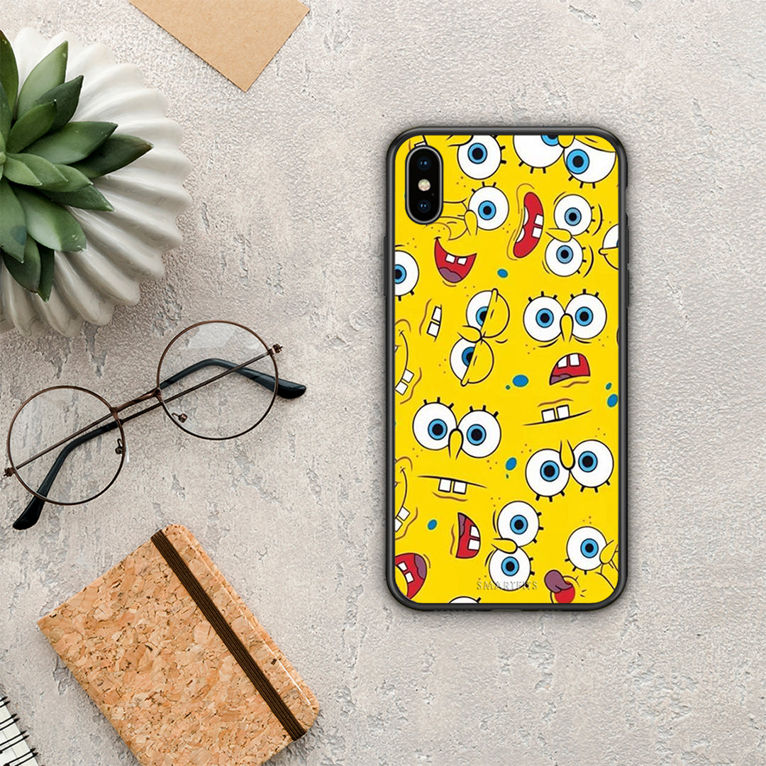PopArt Sponge - iPhone Xs Max case 