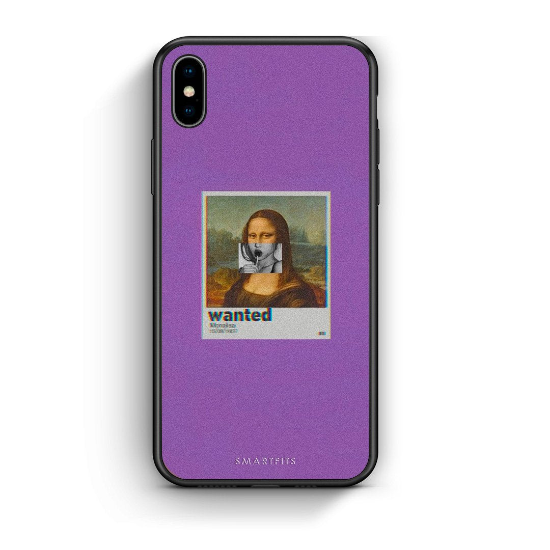 4 - iphone xs max Monalisa Popart case, cover, bumper