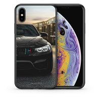 Thumbnail for Θήκη iPhone Xs Max M3 Racing από τη Smartfits με σχέδιο στο πίσω μέρος και μαύρο περίβλημα | iPhone Xs Max M3 Racing case with colorful back and black bezels