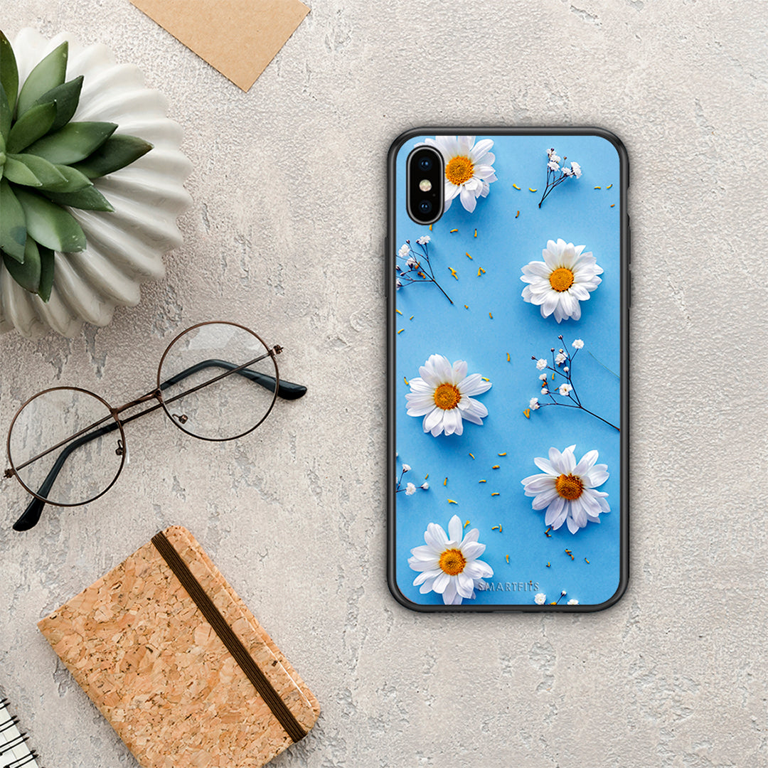 Real Daisies - iPhone Xs Max case