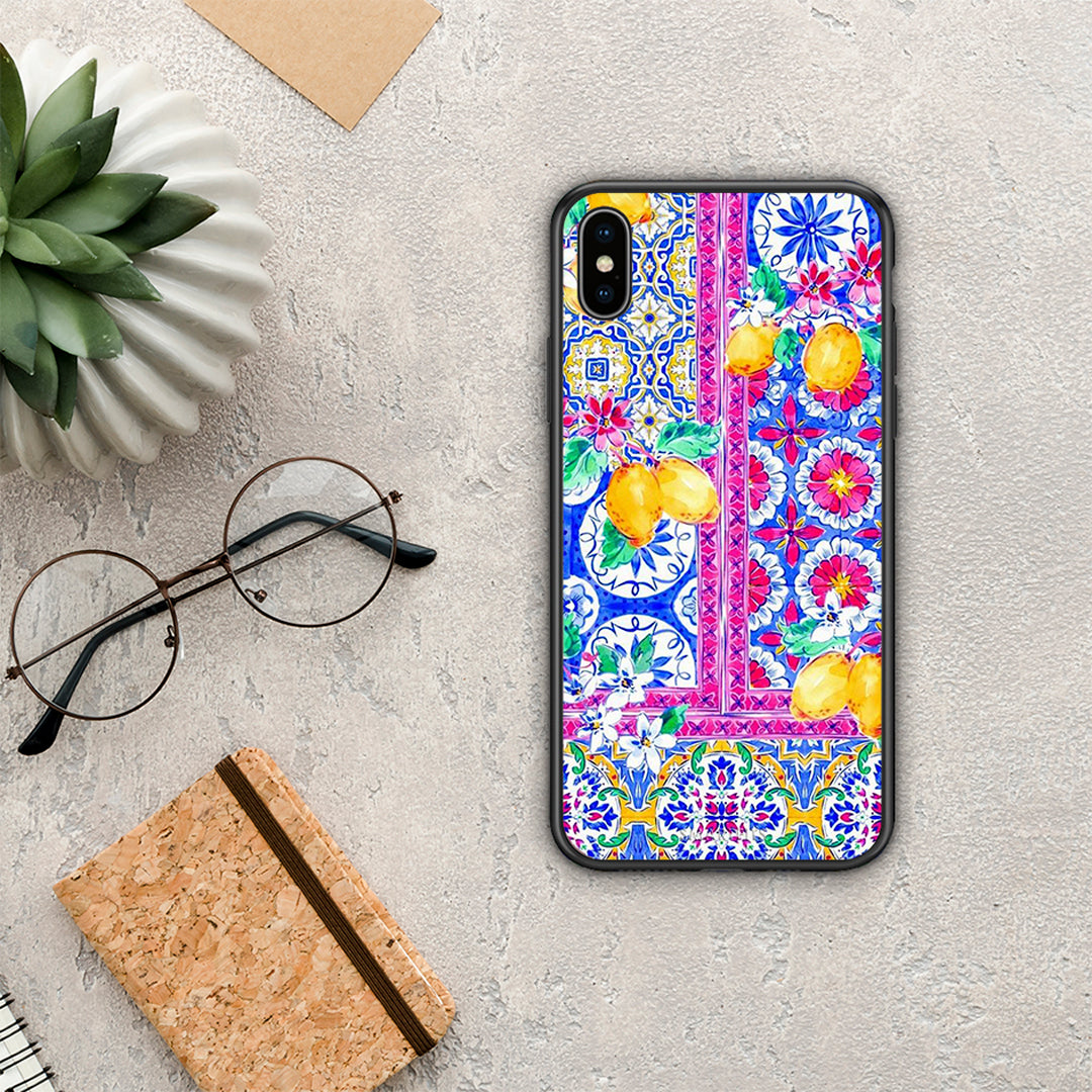 Retro Spring - iPhone X / XS case