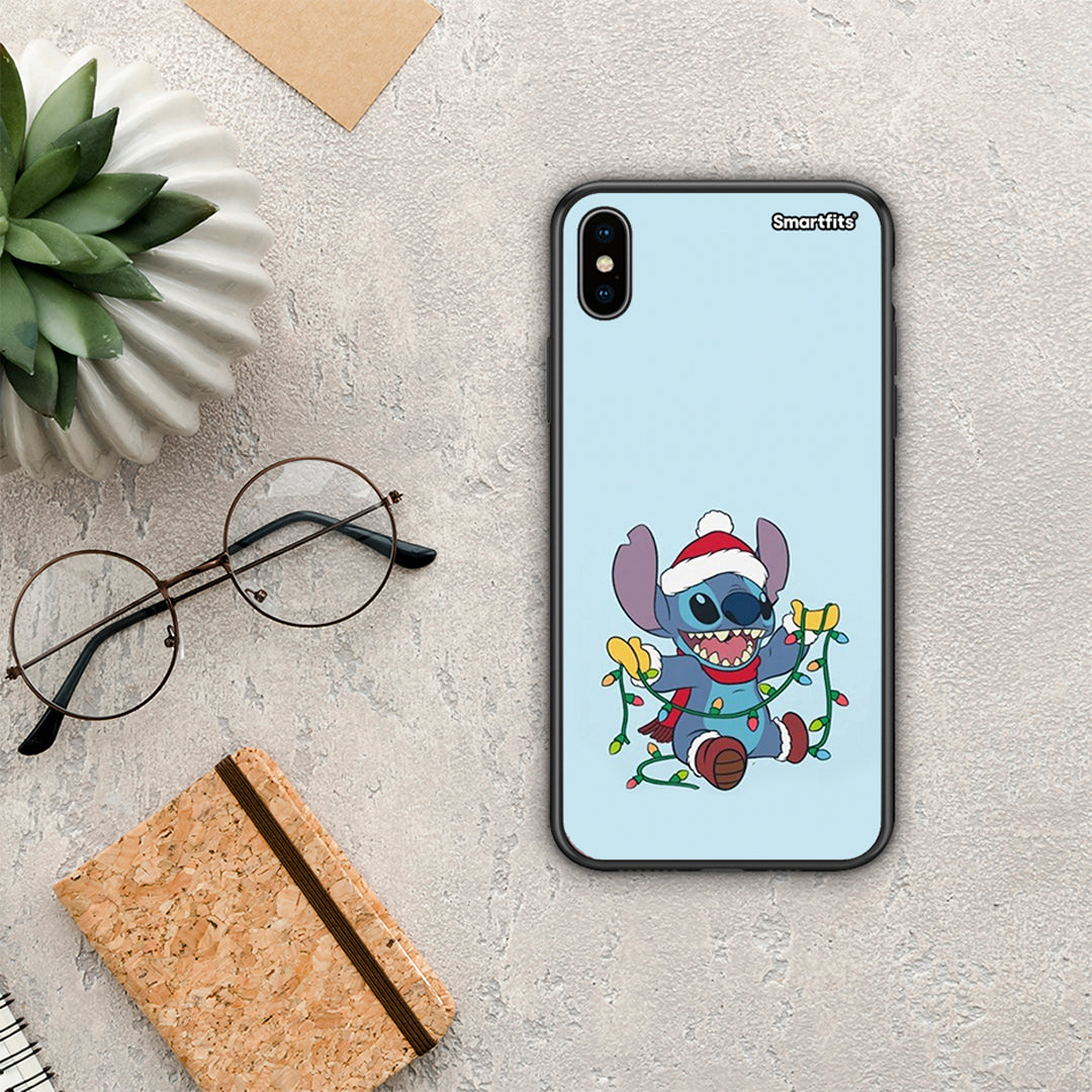 Santa Stich - iPhone X / XS case