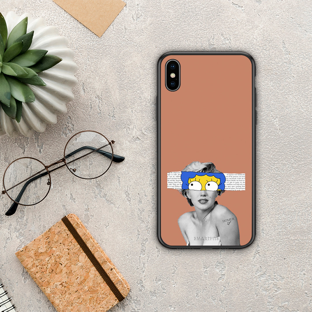 Sim Merilyn - iPhone X / Xs case