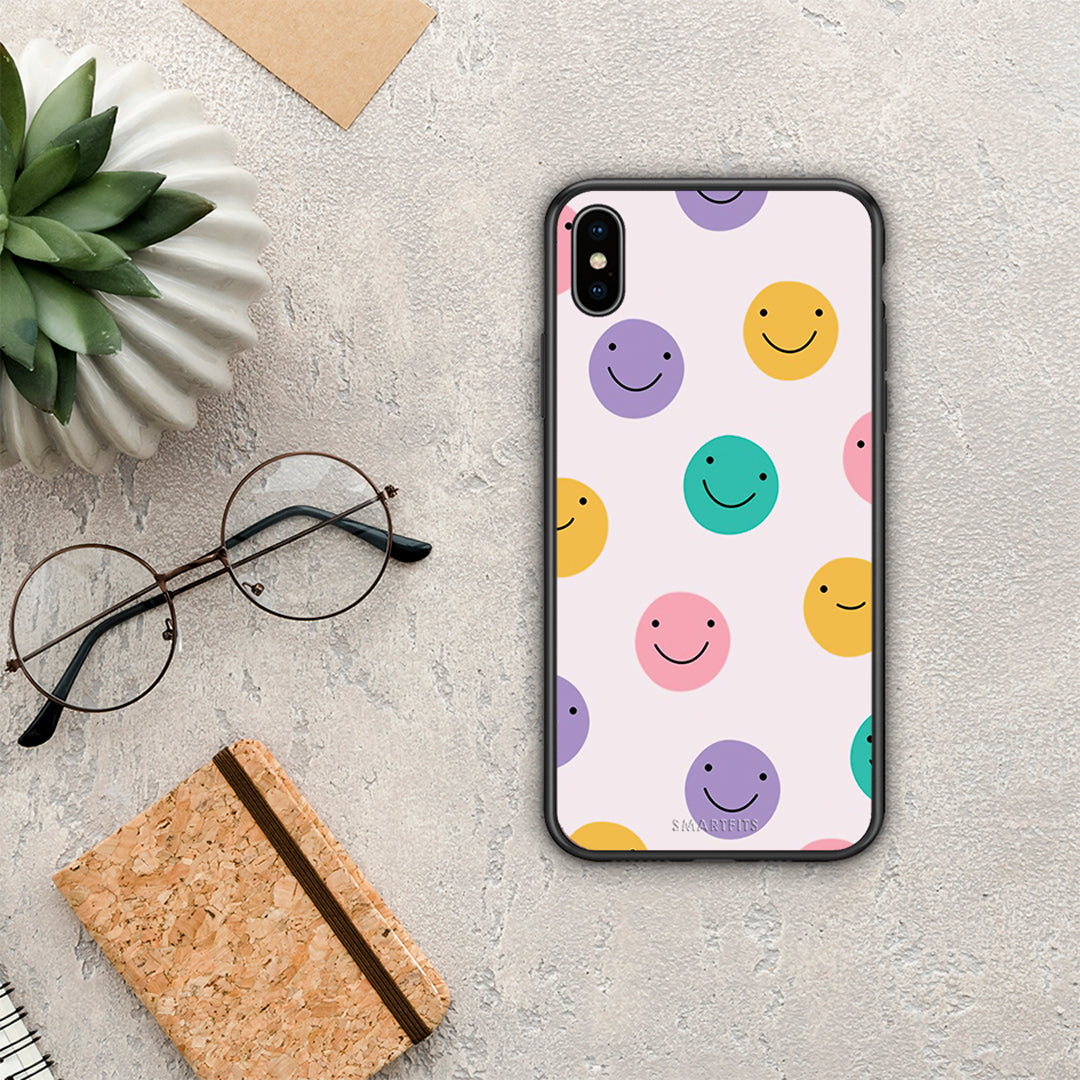 Smiley Faces - iPhone X / Xs case