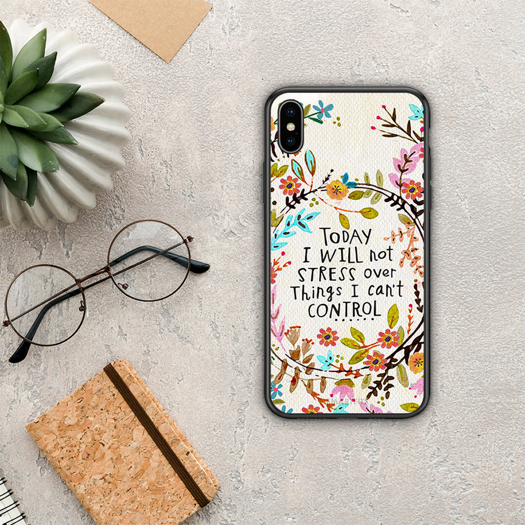 Stress Over - iPhone X / Xs case