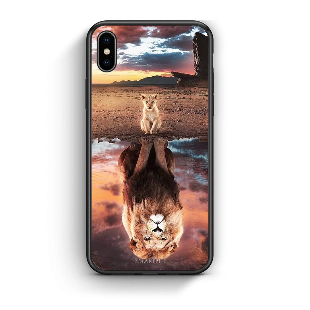 iPhone X / Xs Sunset Dreams Θήκη Αγίου Βαλεντίνου από τη Smartfits με σχέδιο στο πίσω μέρος και μαύρο περίβλημα | Smartphone case with colorful back and black bezels by Smartfits