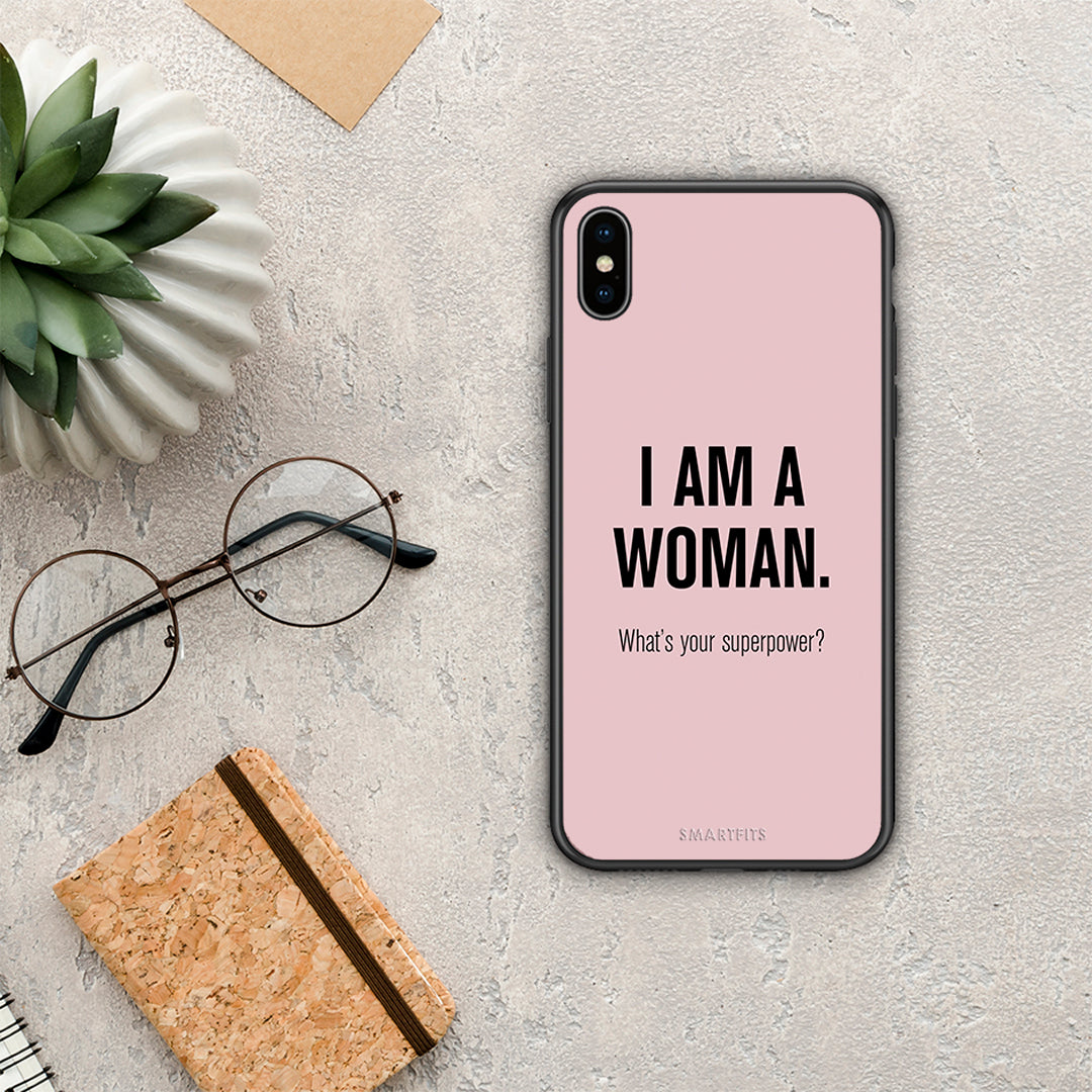 Superpower Woman - iPhone Xs Max case