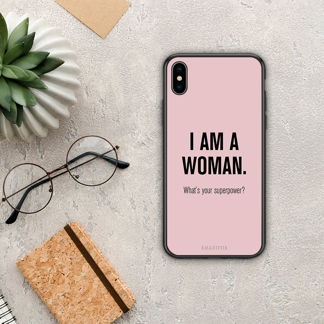 Superpower Woman - iPhone X / XS case