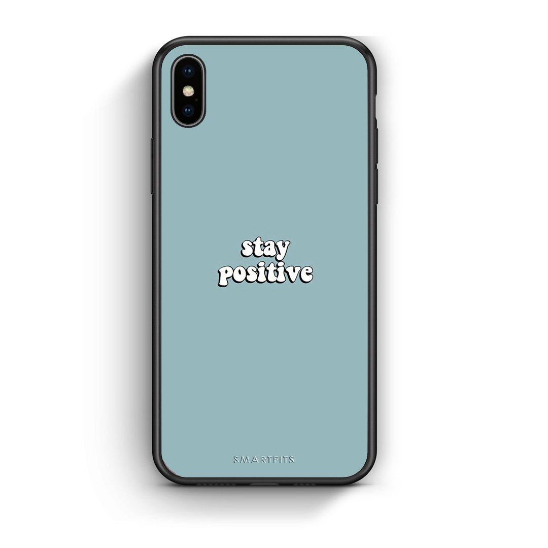 4 - iphone xs max Positive Text case, cover, bumper