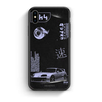 Thumbnail for iPhone X / Xs Tokyo Drift Θήκη Αγίου Βαλεντίνου από τη Smartfits με σχέδιο στο πίσω μέρος και μαύρο περίβλημα | Smartphone case with colorful back and black bezels by Smartfits