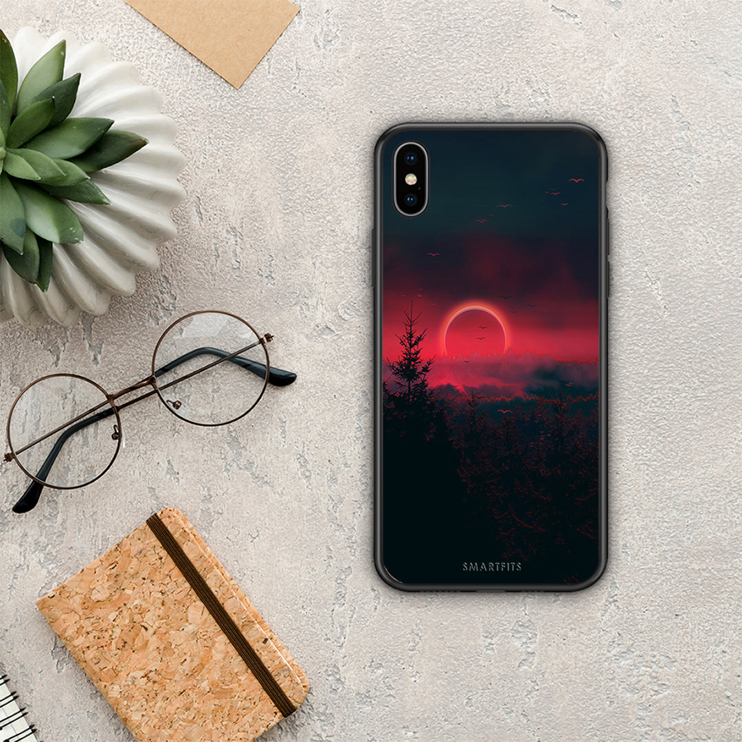 Tropic Sunset - iPhone Xs Max case 