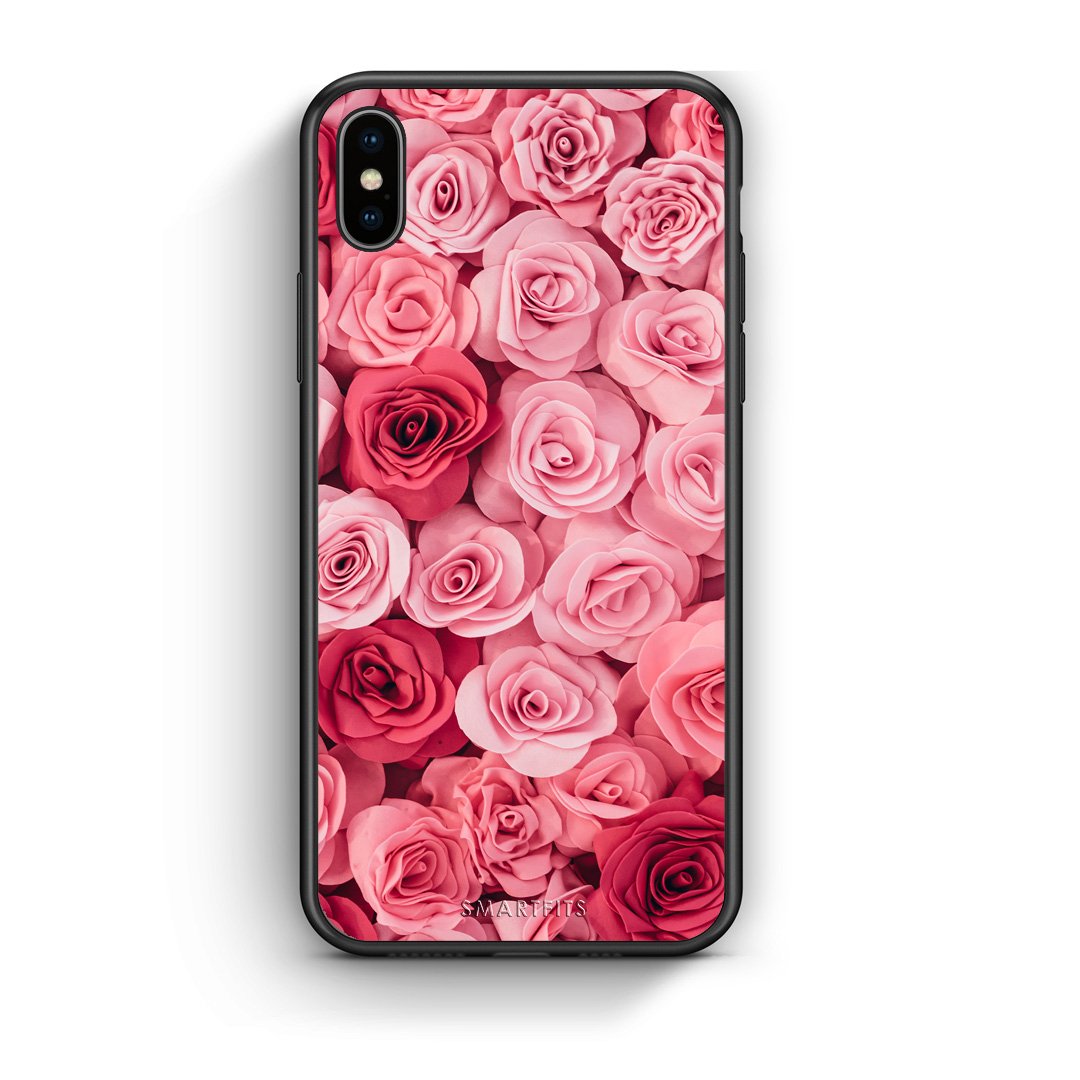 4 - iPhone X/Xs RoseGarden Valentine case, cover, bumper
