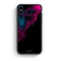 Thumbnail for 4 - iPhone X/Xs Pink Black Watercolor case, cover, bumper