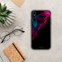 Thumbnail for Watercolor Pink Black - iPhone X / Xs case