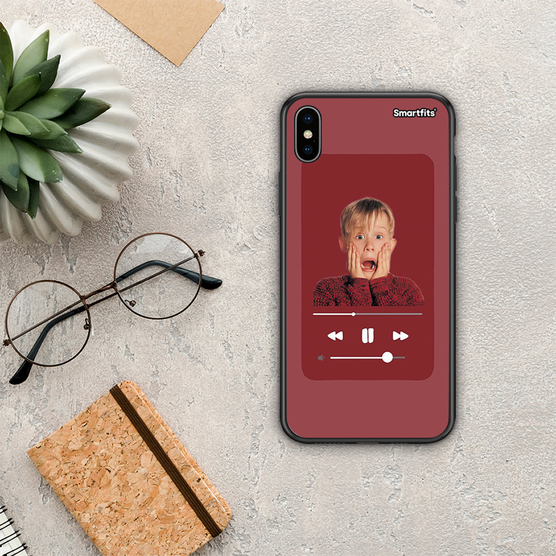 Xmas Alone Music - iPhone X / XS case