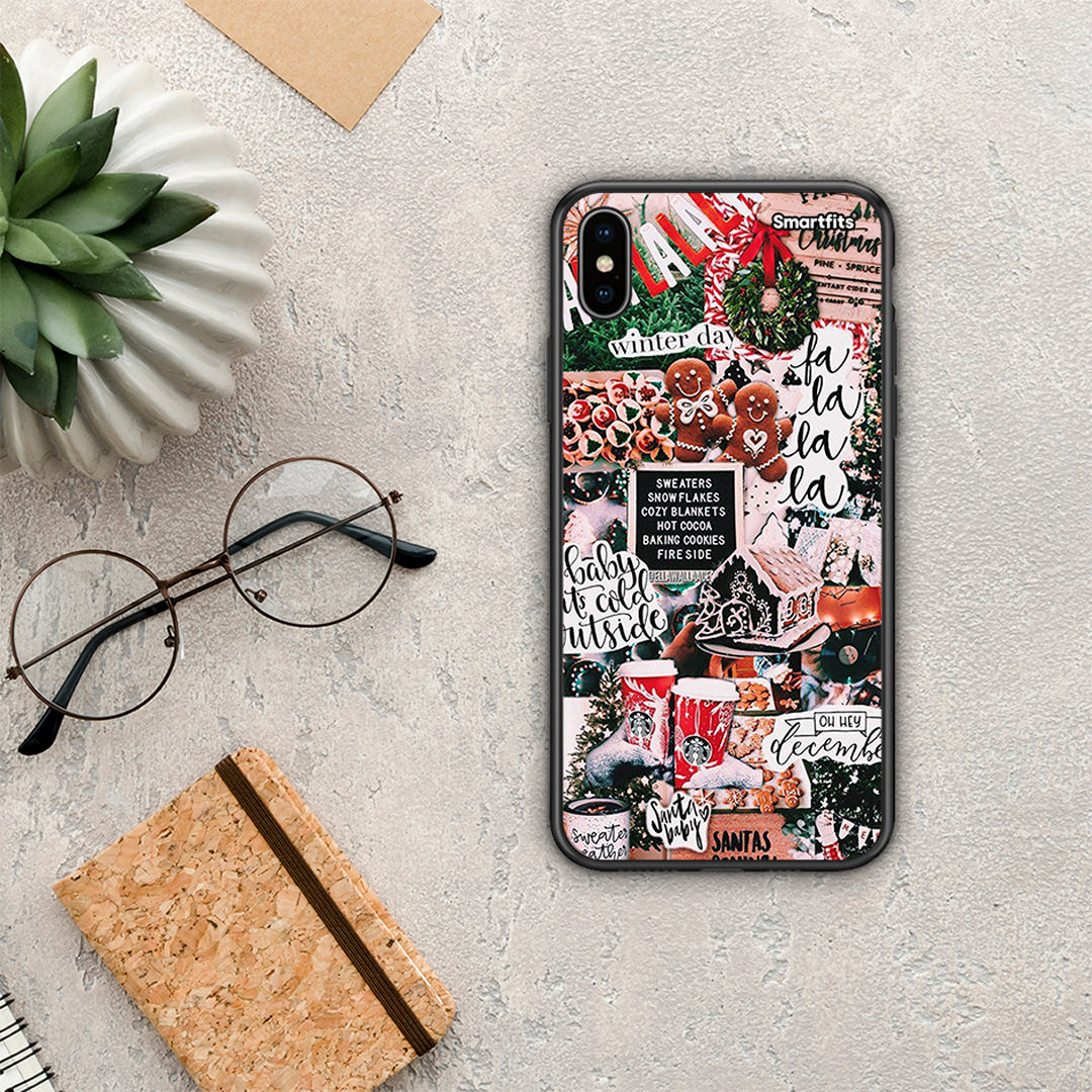 Xmas Habbits - iPhone X / XS case