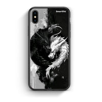 Thumbnail for iphone xs max Yin Yang Θήκη από τη Smartfits με σχέδιο στο πίσω μέρος και μαύρο περίβλημα | Smartphone case with colorful back and black bezels by Smartfits