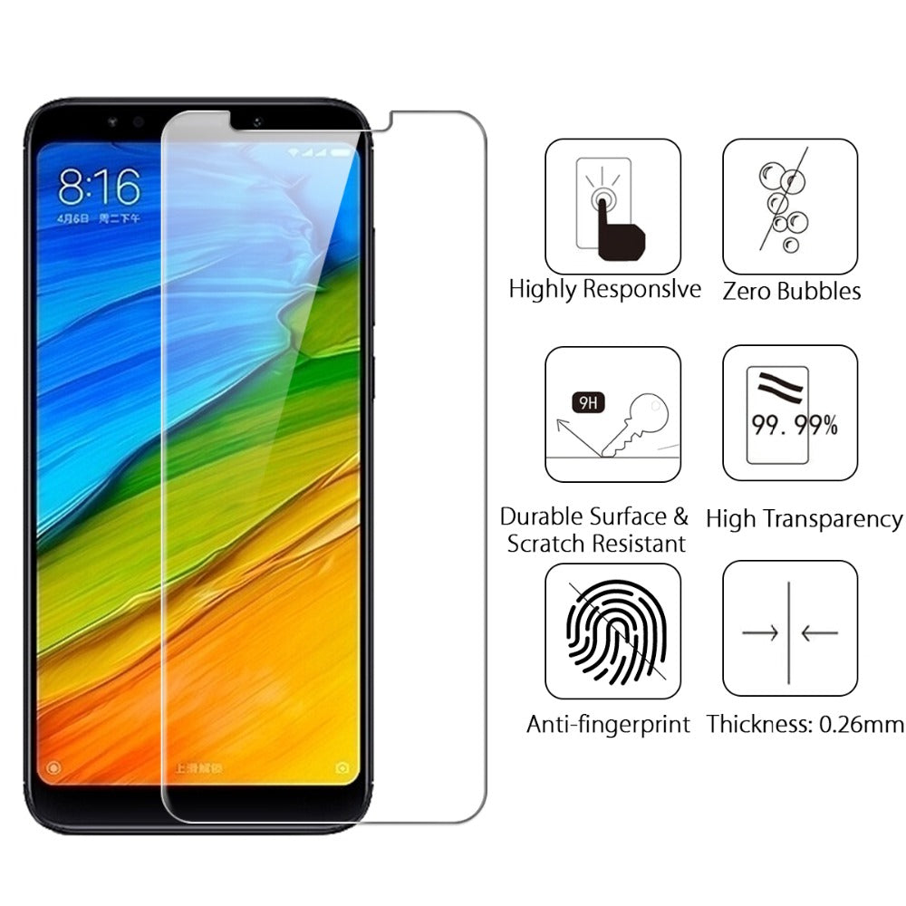 Τζάμι Προστασίας-Tempered Glass για Xiaomi Redmi 5 Plus